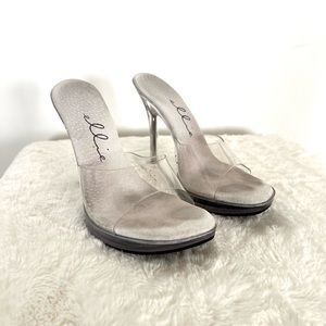 Sexy slide high heels